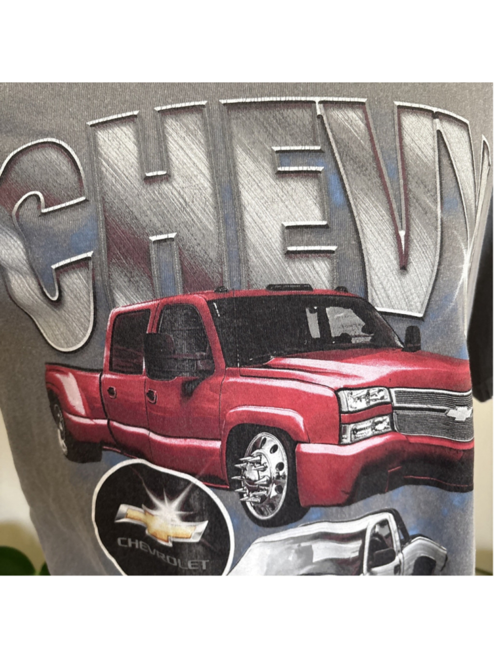GM General Motors Chevy Silverado Truck Graphic T Shirt Size S/M - Picture 2 of 5
